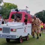 Dawlish Celebrates Carnival Pram Race 2021 Ghostbusters