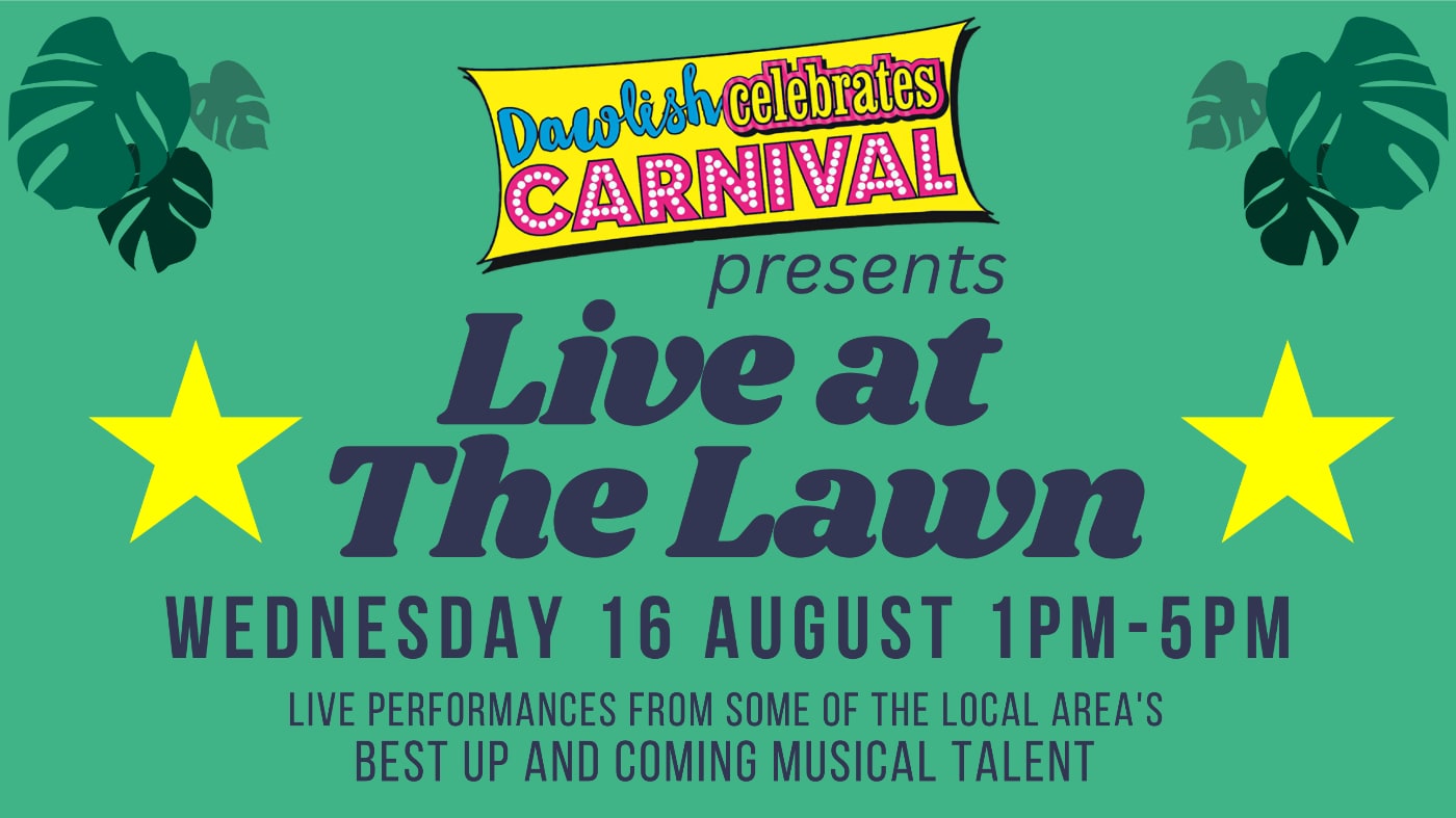 Dawlish Celebrates Carnival Live at The Lawn