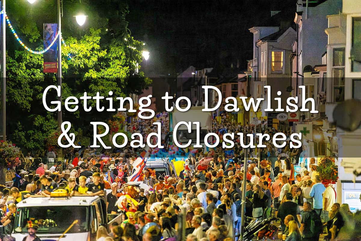 Dawlish Celebrates carnival 2023 Getting to Dawlish and Road Closures