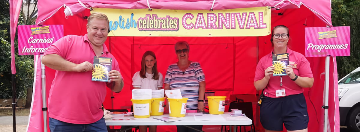 Dawlish Celebrates Carnival Stall 2022